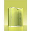 	Mampara de ducha frontal + lateralTrebol400 vidrio transparente