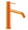 Imagen de Grifo de lavabo monomando Tres Study Naranja brillo modelo   TRES 262.307.01.TNA.D